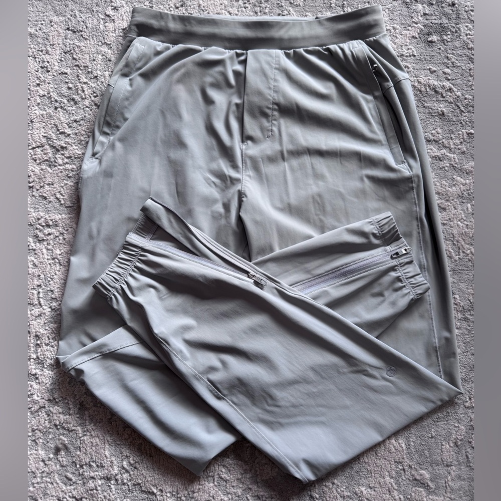 LULULEMON Pace Breaker pants - excellent condition - silver drop color